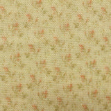 Orange Floral Knit, Acrylic
