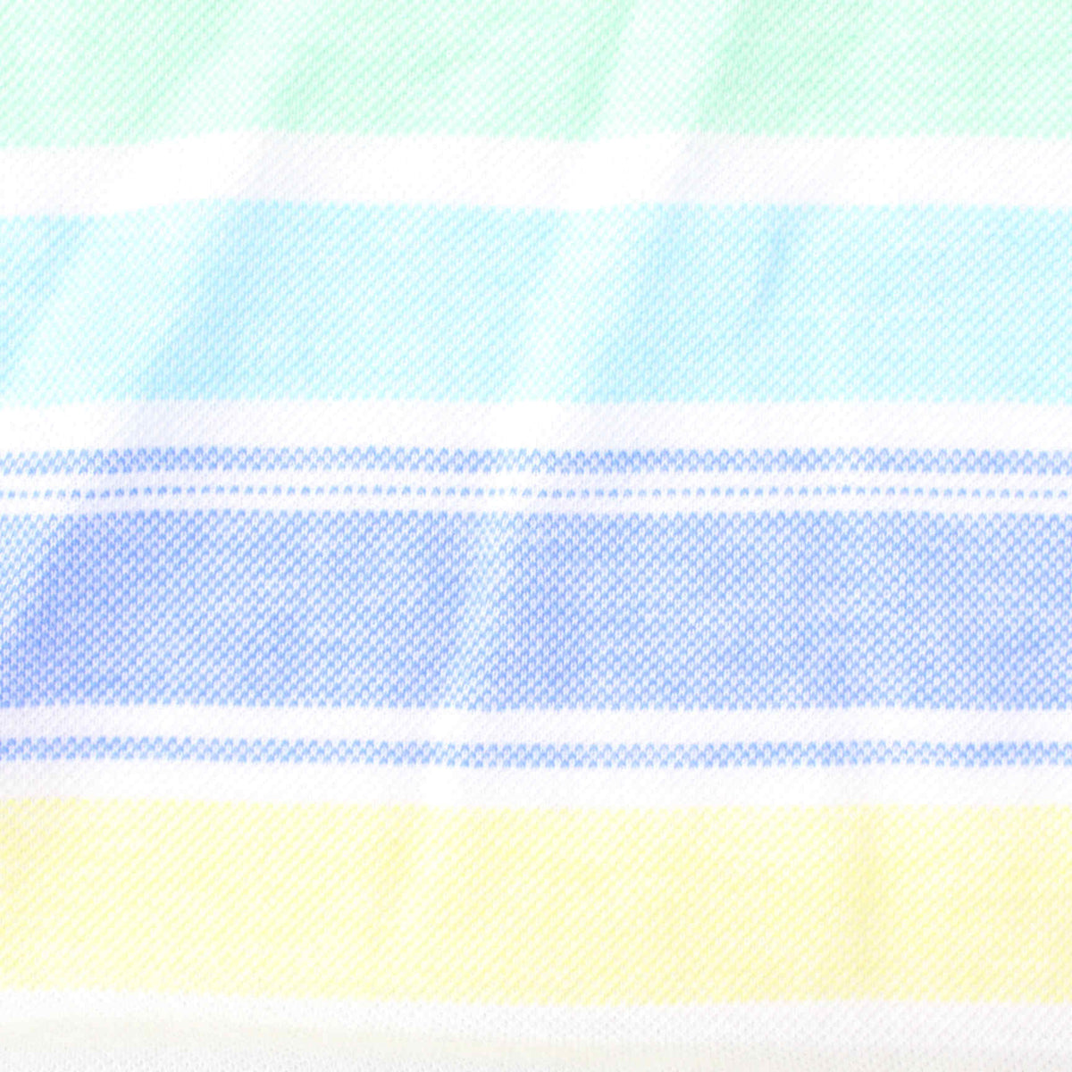 Pastel Green Horizontal-Stripe Knit, Cotton
