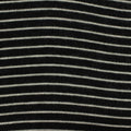Black Horizontal-Stripe Knit, Viscose, 115 gsm, 140 cm, ref EF-218430