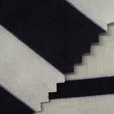 Navy Stripes Knit, Polyester — texture