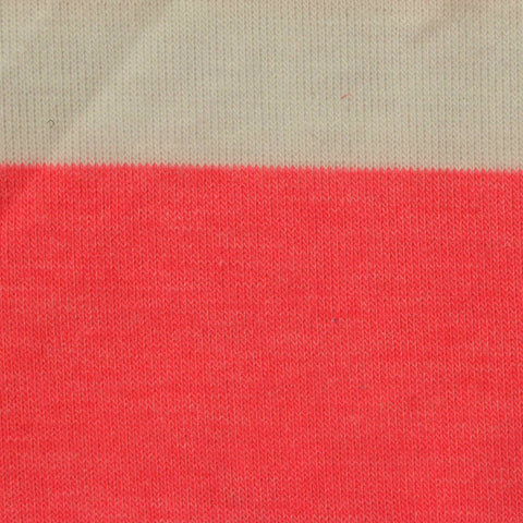 Light Beige Stripe Knit, Poly-Viscose