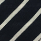 Navy Stripes Chunky Knit, Viscose