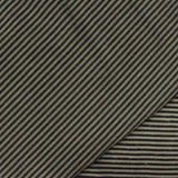 Black Stripe Jersey Knit, Polyester