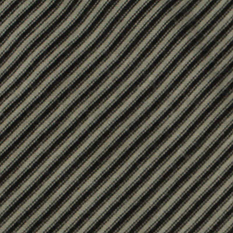 Black Stripe Jersey Knit, Polyester
