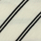 Black Stripes Jersey Knit, Poly-Viscose — texture