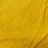 Brushed Viscose Stretch French Terry Fabric, 200 gsm, 170 cm — Yellow