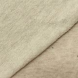 Cotton Polyester French Terry Fabric, 245 gsm, 160 cm — Beige
