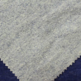 Light Blue Heathered-Marl Knit, Cotton-Poly