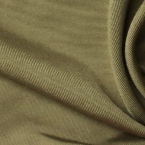Polyester Nylon Jersey Knit Fabric, 187 gsm, 165 cm — Khaki