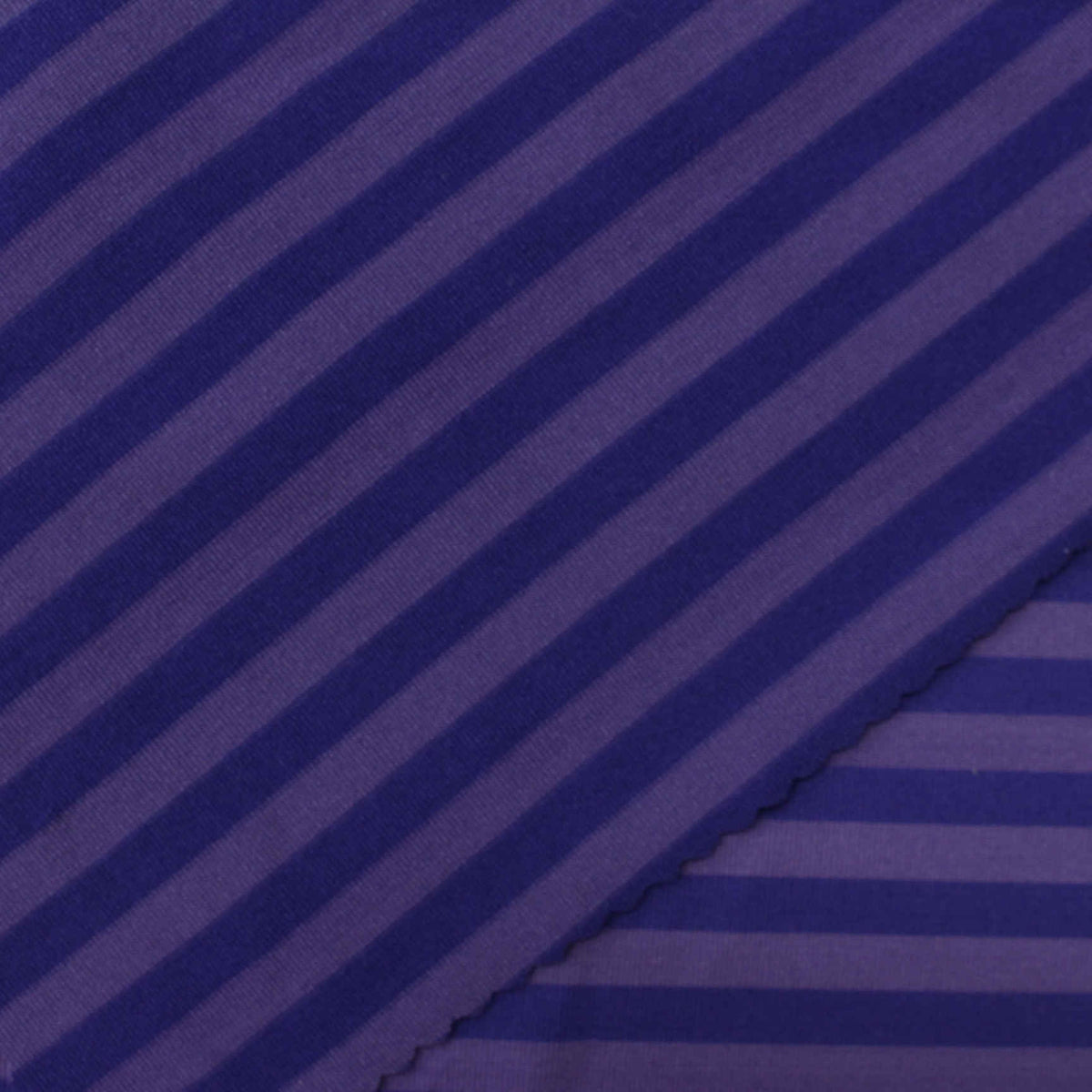 Purple Diagonal-Stripe Knit, Polyester