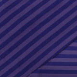 Purple Diagonal-Stripe Knit, Polyester