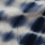 Indigo Abstract Jersey Knit, Viscose — texture
