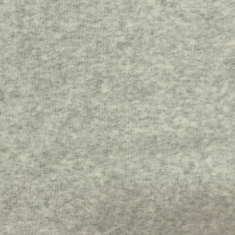 Grey Marl Rib Knit, Cotton, 320 gsm