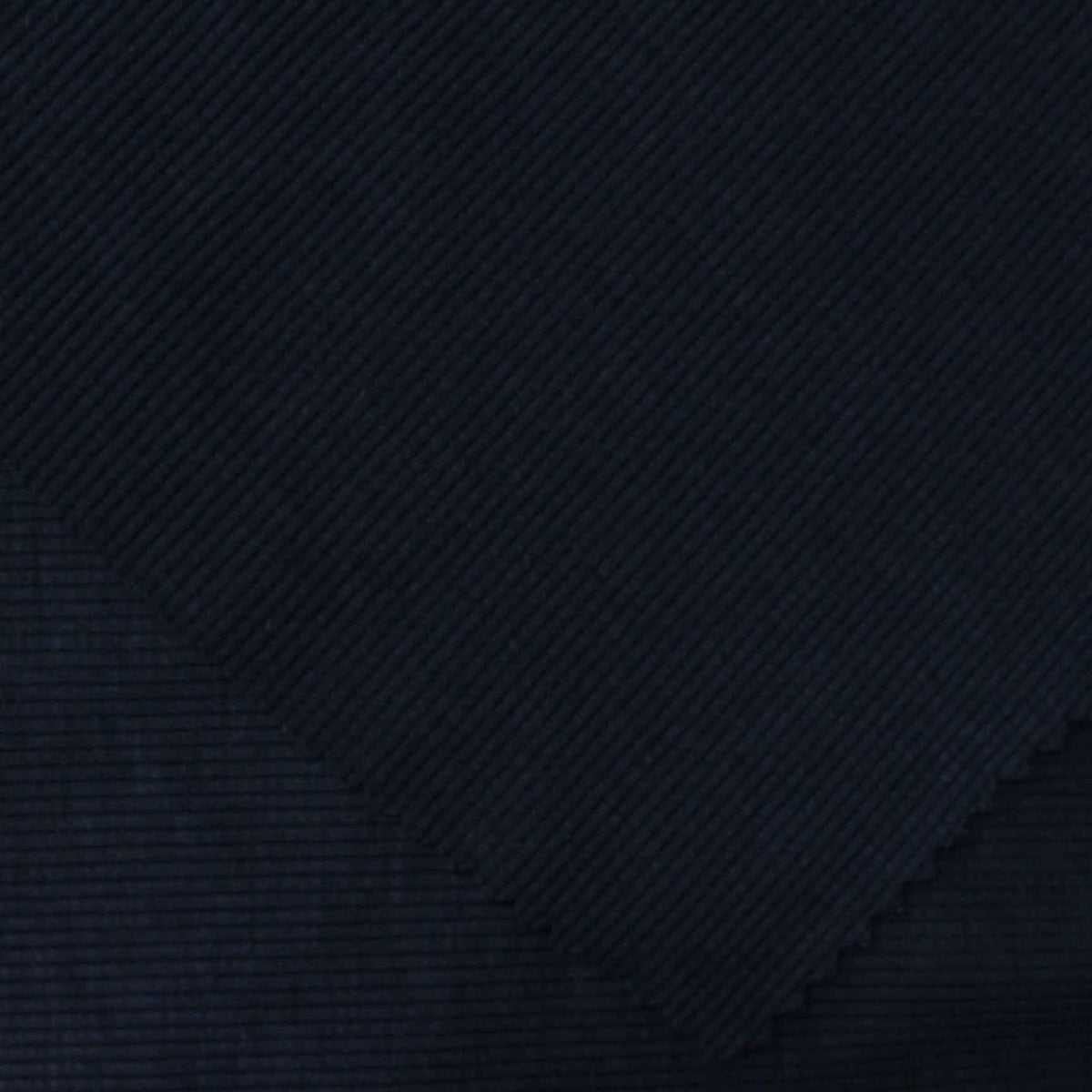 Polyester Cotton Stretch Rib Knit Fabric, 135 gsm, 110 cm — Navy