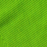 Polyester Cotton Stretch Rib Knit Fabric, 150 gsm, 125 cm — Green — texture