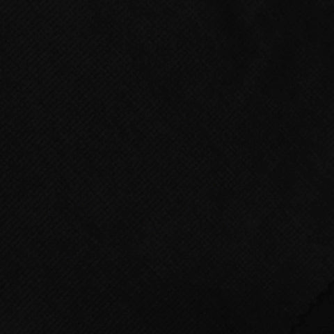 Polyester Cotton Stretch Rib Knit Fabric, 140 gsm, 115 cm — Black