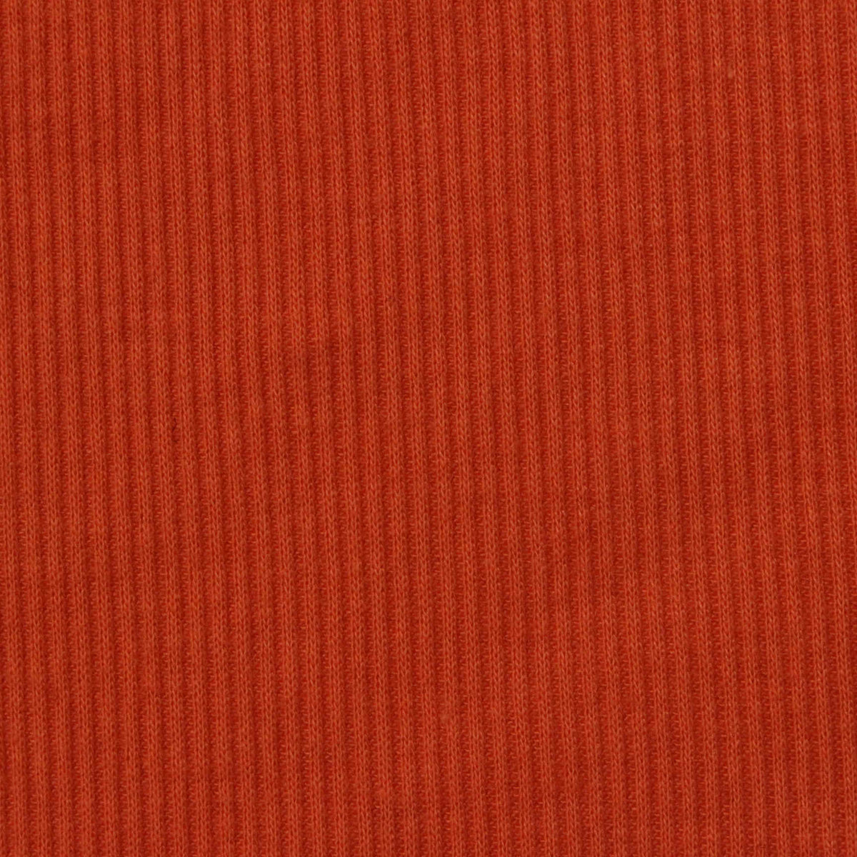 Rust Rib Knit, Poly-Cotton