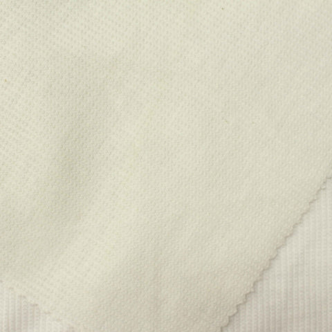 Polyester Stretch Rib Knit Fabric, 155 gsm, 150 cm — Beige