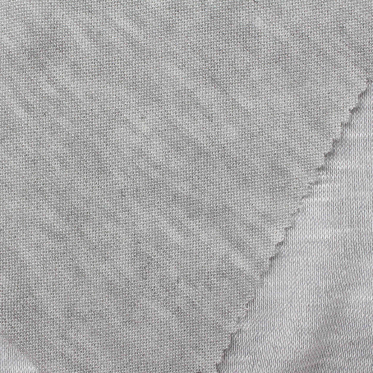 Light Grey Marl Chunky Knit, Poly-Viscose, 150 gsm