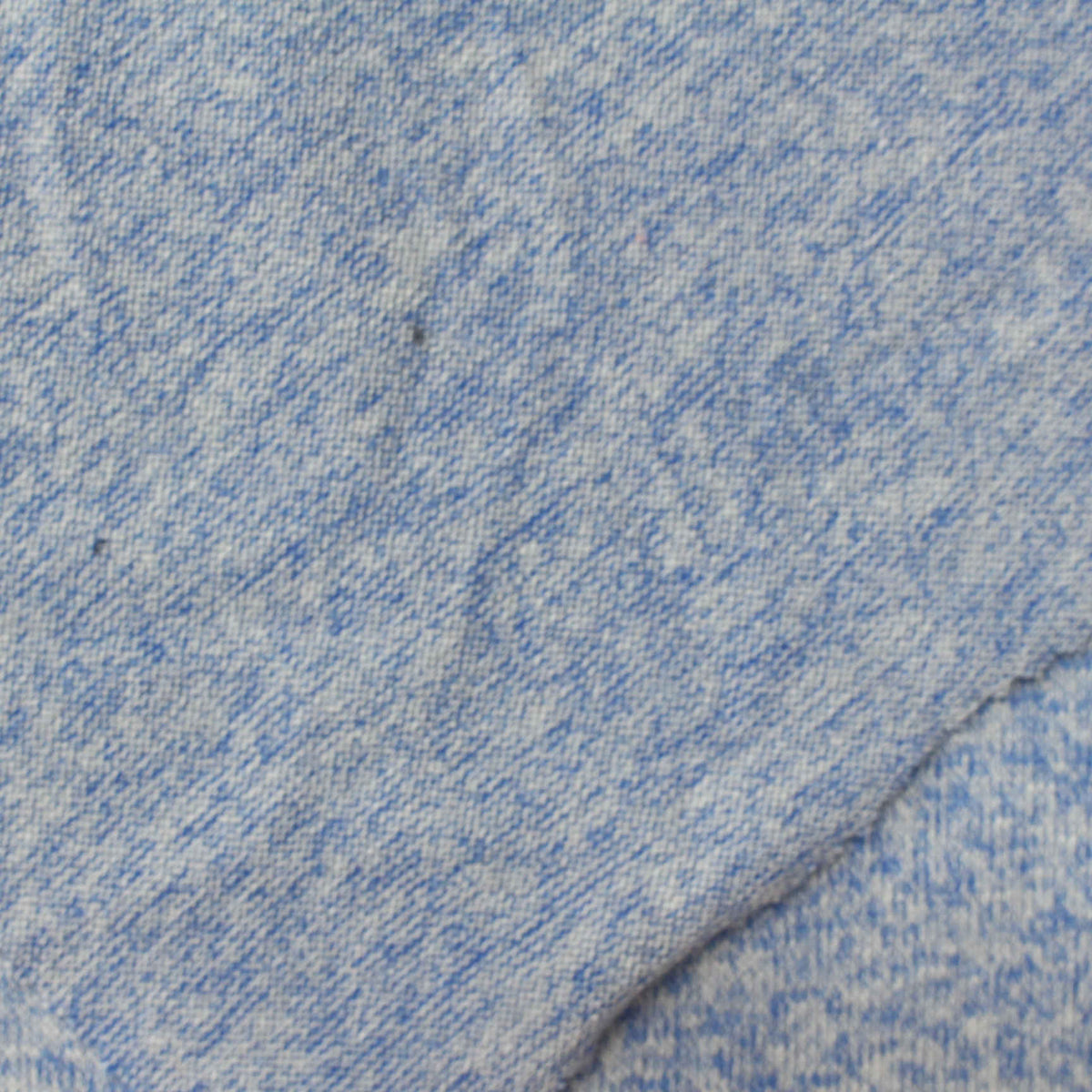 Blue Marl Chunky Knit, Viscose-Poly, 224 gsm
