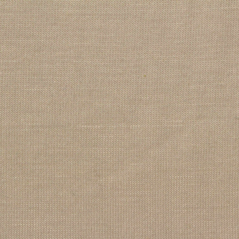 Viscose Stretch Jersey Knit Fabric, 165 gsm, 180 cm — Beige
