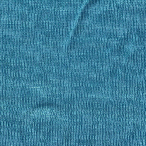 Viscose Stretch Jersey Knit Fabric, 145 gsm, 170 cm — Blue