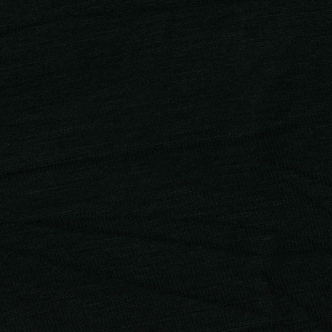 Viscose Stretch Jersey Knit Fabric, 163 gsm, 170 cm — Black