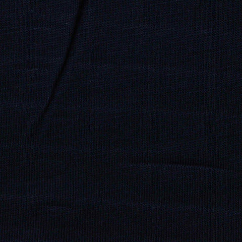 Dark Blue Marl Jersey Knit, Viscose, 137 gsm