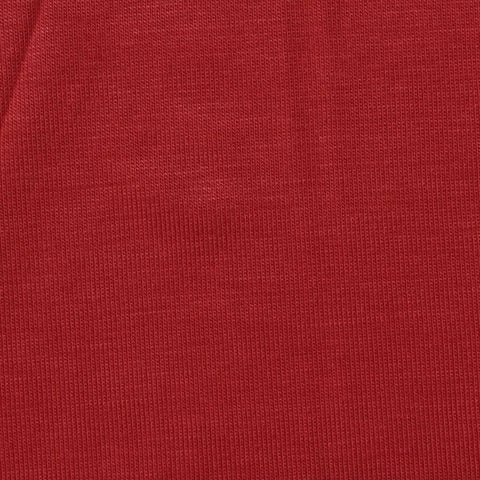 Viscose Stretch Jersey Knit Fabric, 175 gsm, 170 cm — Red