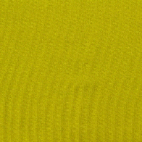 Viscose Stretch Jersey Knit Fabric, 191 gsm, 170 cm — Yellow