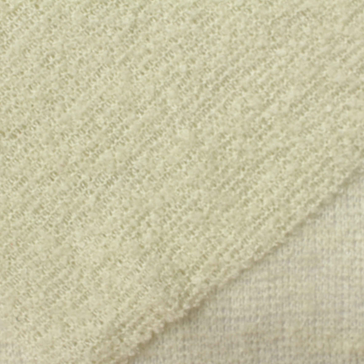 Acrylic Polyester Jersey Knit Fabric, 142 gsm, 185 cm — Beige
