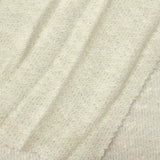 Slub Viscose Stretch Chunky Knit Fabric, 256 gsm, 150 cm — Beige
