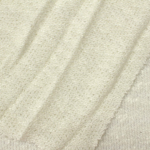 Slub Viscose Stretch Chunky Knit Fabric, 256 gsm, 150 cm — Beige