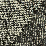 Black Geometric-Chevron Jacquard, Polyester — texture