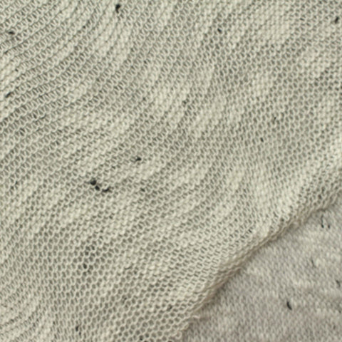 Light Grey Marl Jersey Knit, Viscose, 256 gsm