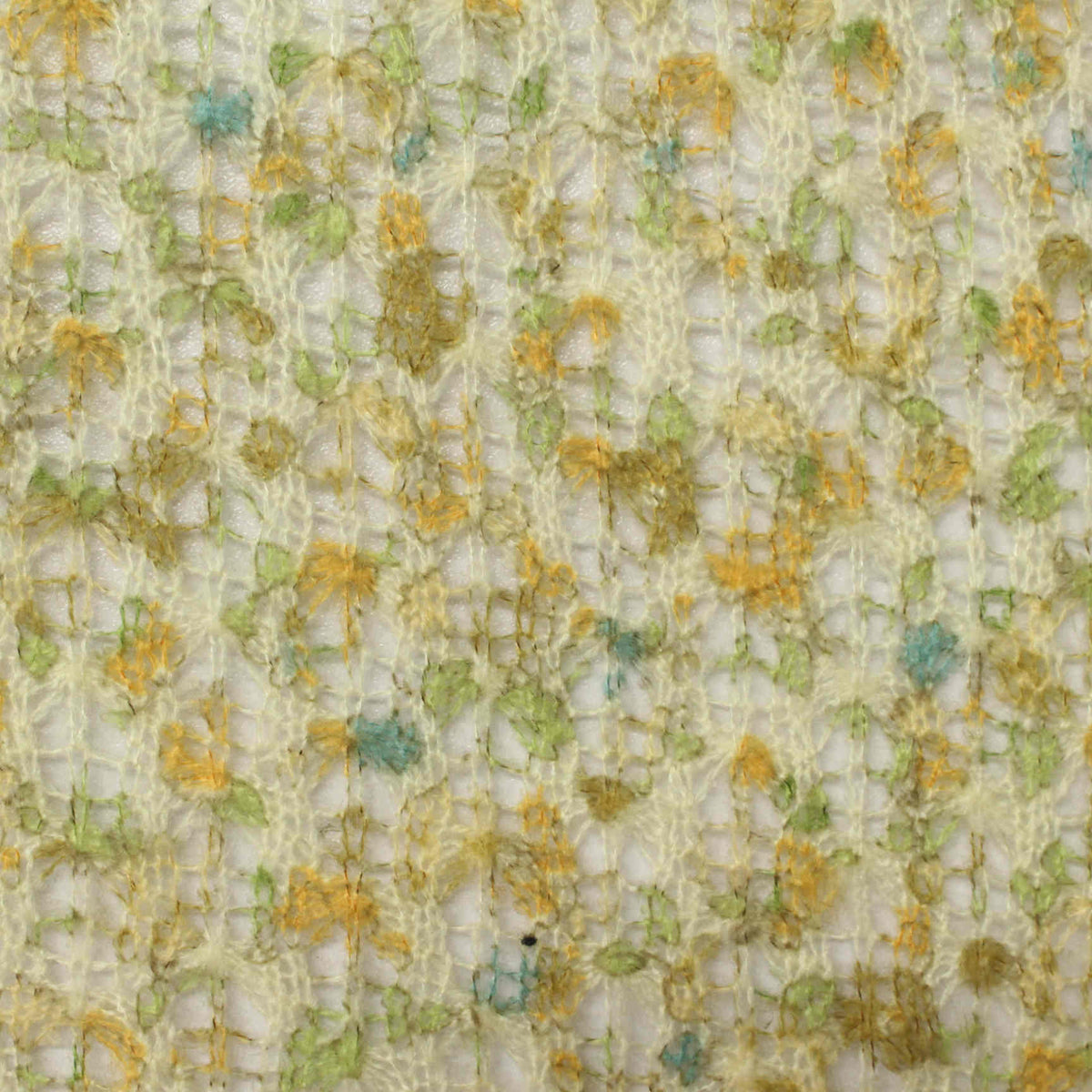 Yellow Flecks Knit, Acrylic