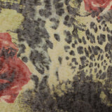 Red Leopard Knit, Polyester