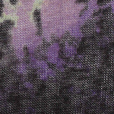 Purple Leopard Knit, Polyester — texture