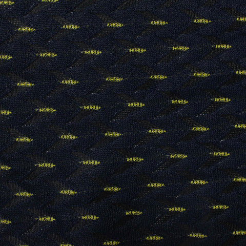 Yellow Dash Jacquard, Polyester