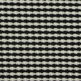 Jacquard Polyester Stretch Knit Fabric, 210 gsm, 180 cm — Black — texture