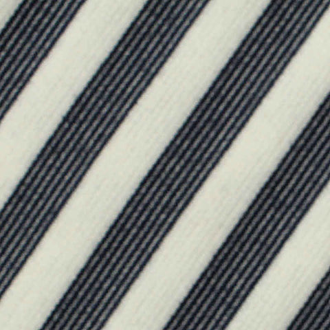 Navy Stripes Ponte Knit, Poly-Viscose