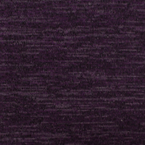 Purple Marl Chunky Knit, Poly-Viscose, 260 gsm