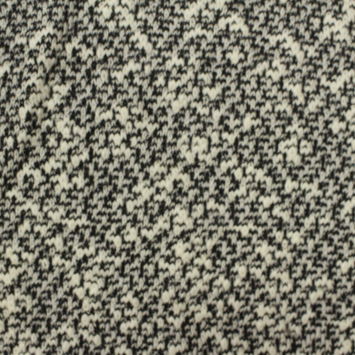 Black Marl Chunky Knit, Cotton-Poly, 172 gsm, 182 cm