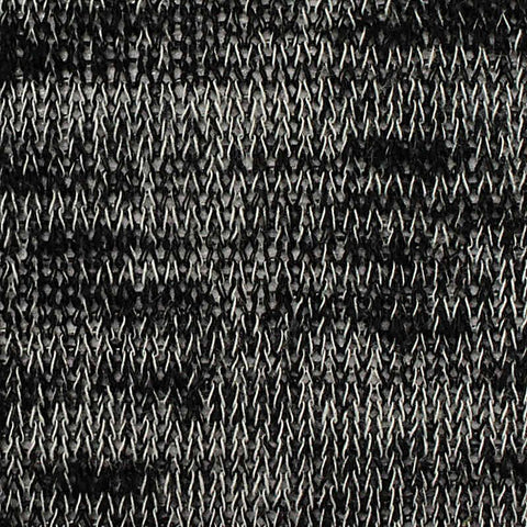 Black Marl Chunky Knit, Viscose-Poly, 150 gsm, 170 cm