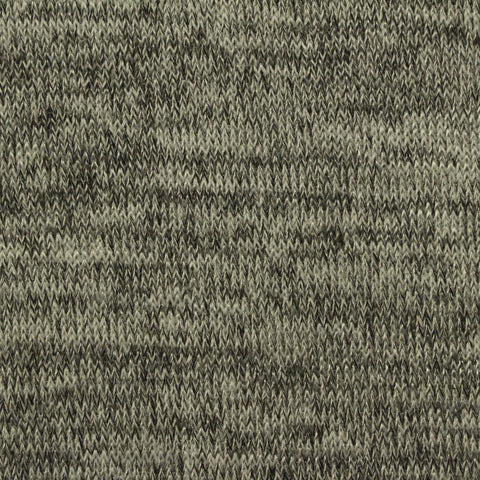 Heathered Grey Marl Chunky Knit, Poly-Viscose, 180 gsm