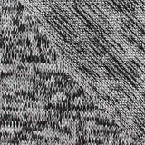 Black Marl Chunky Knit, Viscose-Poly — texture