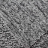 Black Marl Chunky Knit, Viscose-Poly