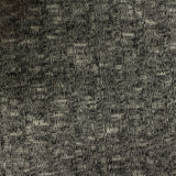 Black Marl Rib Knit, Viscose-Poly