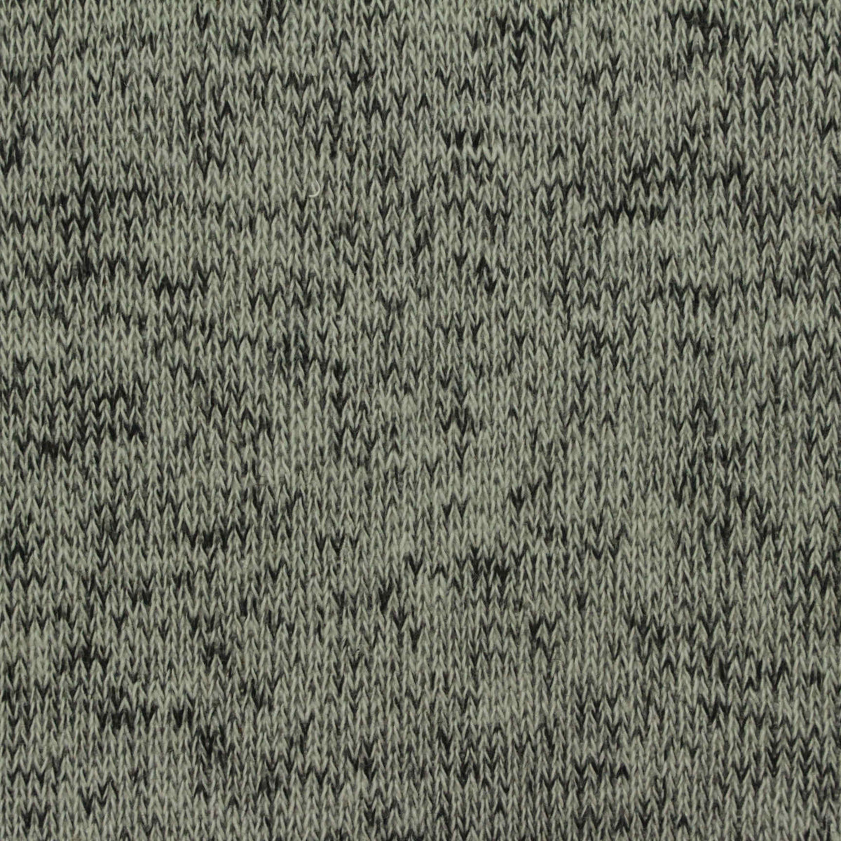 Light Grey-Green Marl French Terry, Cotton-Poly, 255 gsm