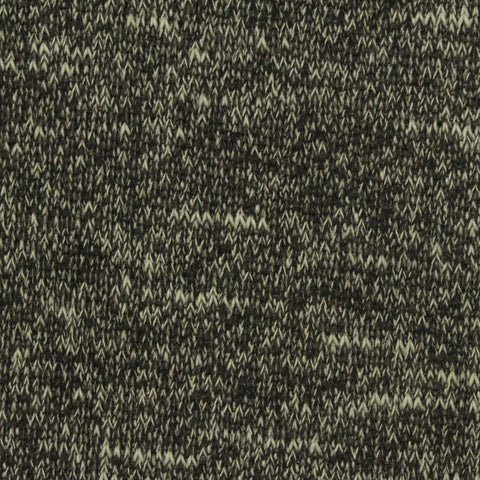 Dark Grey Heather French Terry, Cotton-Poly, 304 gsm